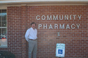 Sam Fisher, Pharmacist/Owner